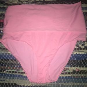 High waisted bikini bottom